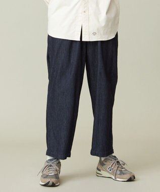 J.PRESS YORK STREET 【UNISEX】ワイドデニムパンツ ネイビー系