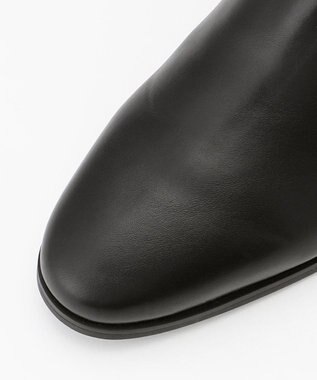 自由区 【SHIHOさん着用】ストレートインヒールロング ブーツ ブラック