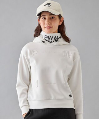 PW CIRCULUS 【WOMEN】 デタッチャブルフーディー ホワイト系