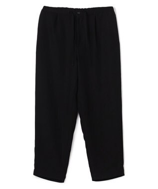 UNFILO MENS ダブルクロス イージーパンツ ブラック