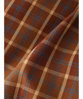 Green Parks ・ＥＬＥＮＣＡＲＥ　ＤＵＥ　チェックワイドパンツ Brown