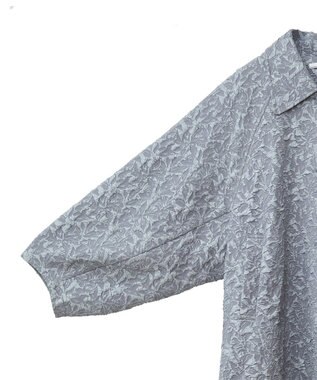 Green Parks ・ＥＬＥＮＣＡＲＥ　ＤＵＥ　ジャカードステンカラーコー Gray