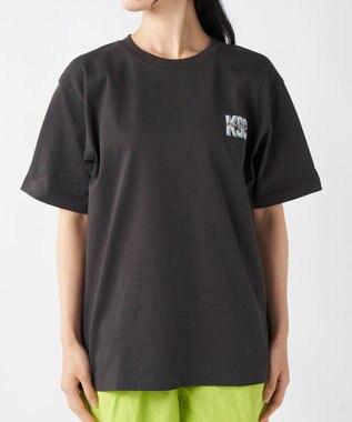 OP／FILA 【Kappa】スイムグラフィック Tシャツ ブラック