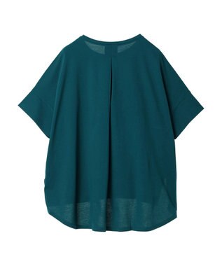 Green Parks 汗染み防止ドルマンバックタックプルオーバー Blue Green