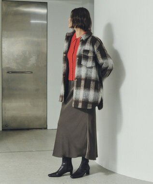 YECCA VECCA スライバーCPOジャケット Brown