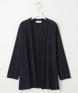 ANY SIS 【接触冷感 / UVカット】着流し カーディガン ネイビー