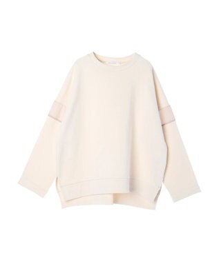 AMERICAN HOLIC 異素材ショルダー切り替えスウェット1 Ivory