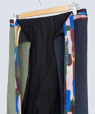 COQ 2WAY KNOT COTTON 前後2WAYパンツ ネイビー