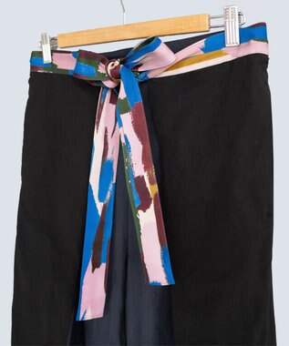 COQ 2WAY KNOT COTTON 前後2WAYパンツ ネイビー