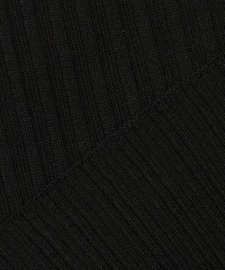 uncrave ランダムリブシアーニット カーディガン ブラック