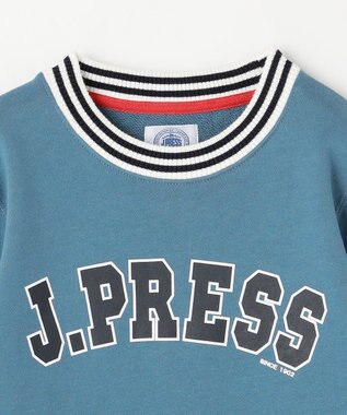J.PRESS KIDS 【110-130cm】J.PRESSロゴ トレーナー ダルブルー系