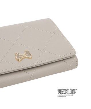 CLATHAS CLATHAS×PEANUTS 二つ折り財布 ライトグレー