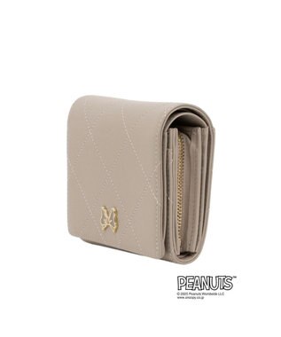 CLATHAS CLATHAS×PEANUTS 二つ折り財布 ライトグレー