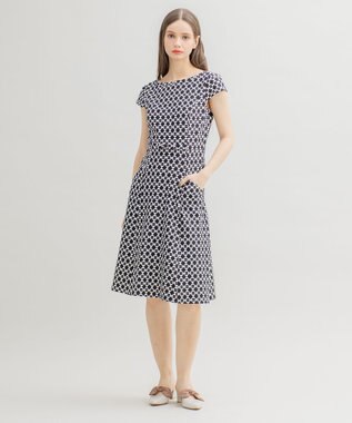 TOCCA 【洗える！】FOUR LEAVES ドレス ブラック系5