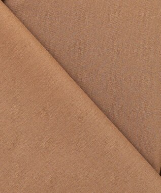 23区 【洗える】シルキータフタコンビ チュニック カットソー キャメル系