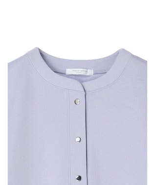 Green Parks 肩ボリュームダンボールカーディガン Purple