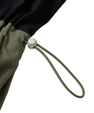 Green Parks ・ＥＬＥＮＣＡＲＥ　ＤＵＥ　ドッキングＴＥＥワンピー Khaki