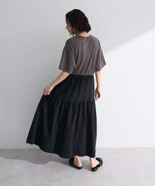 Green Parks ・ＥＬＥＮＣＡＲＥ　ＤＵＥ　ドッキングＴＥＥワンピー Black