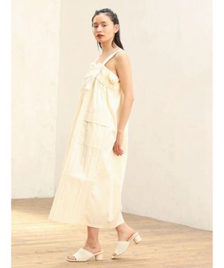 Green Parks ■ＥＳＣＡＲ　ミリタリージャンパースカート Ivory