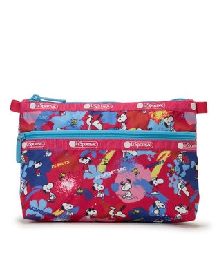 LeSportsac COSMETIC CLUTCH/ピーナッツプレイタイム