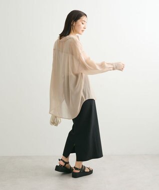 Green Parks らくスレ　Ｉラインスカート Black