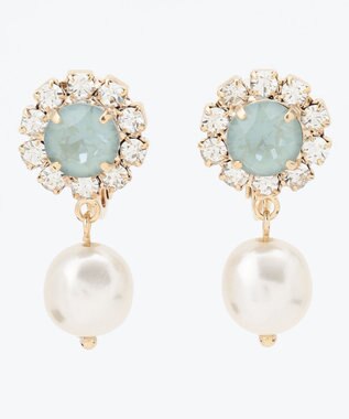 TOCCA BIJOUX PEARL EARRINGS イヤリング [新色]ミルキーアクア系