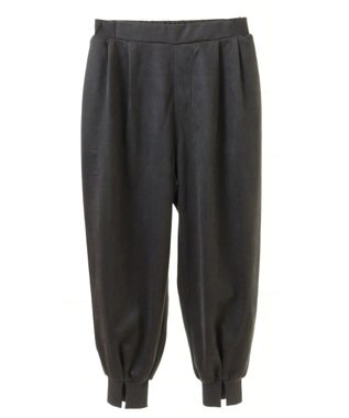 Green Parks ・ｆｕｒｒｙｒａｔｅポンチスエードジョガーパンツ Charcoal Gray