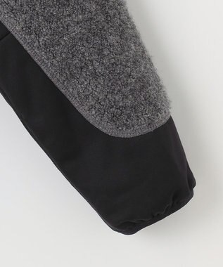 23区GOLF 【MEN】【ウォッシャブル】ボアコンビブルゾン ブラック系