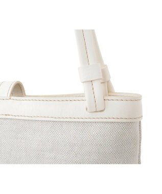 genten タペストリーカットワーク トートバッグ アイボリー