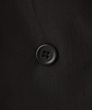 ICB 【接触冷感・UVケア・速乾・洗える】シルクエステルタフタ ブラウスジャケット ブラック系