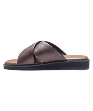 REGAL FOOT COMMUNITY 【リーガルカジュアル】63KL レザーサンダル ダークブラウン