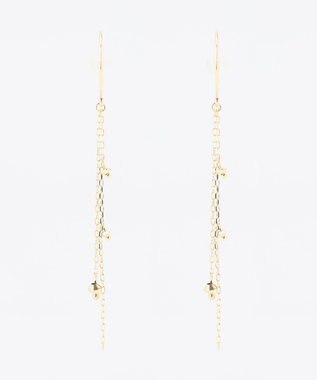 TOCCA 【WEB限定】SEEDS PIERCED EARRINGS K10イエローゴールドピアス イエローゴールド系