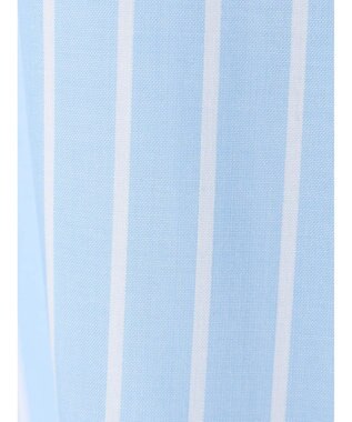 earth music&ecology バンドカラーストライプシャツ Sax