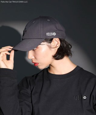 Green Parks ■ＦＥＬＩＸ　刺繍キャップ Charcoal Gray