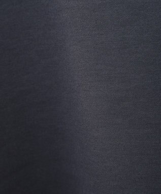 earth music&ecology ダンボールニットバックＺＩＰチュニック Charcoal Gray