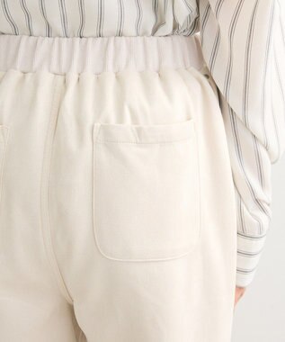 Green Parks ・ｆｕｒｒｙｒａｔｅポンチスエードジョガーパンツ Ivory