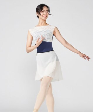 Chacott 巻きスカート オフホワイト