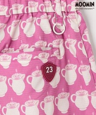 23区GOLF 【WOMEN】【MOOMIN COLLECTION】ムーミン 総柄プリント キュロットパンツ ピンク系5