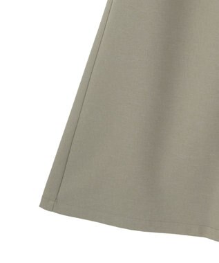 AMERICAN HOLIC 【選べる丈】ギャザーウールライクスカーチョ Gray Beige