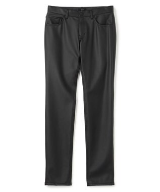 JOSEPH HOMME シンセティックレザー / CIGAR 5P ブラック系