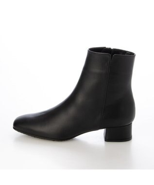 ing <ing>【WEB限定】スクエアトゥショートブーツ ブラック