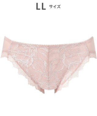 WACOAL ショーツ 【ハグするブラ】 BXB418とペア はきこみ丈あさめ ナイロンベア天竺素材(バック) レディース PXB118 /ワコール ピーチ