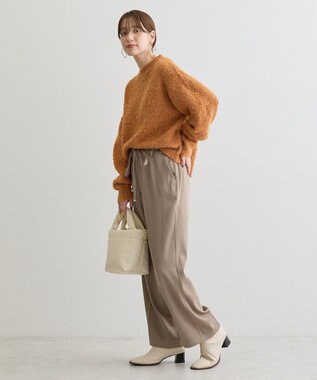 Green Parks ブークレニットプルオーバー Orange