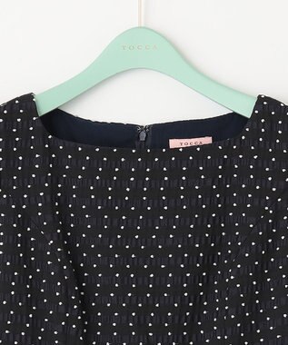 TOCCA 【洗える！】GEMME DE MER ドレス ネイビー系7