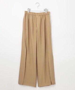 23区 【GOLD LABEL】シアーシルク パンツ キャメル系