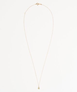 Phoebe 【K10】ジュエルラックネックレス　ペリドット/8月誕生石/天然石/全長:40cm ゴールド