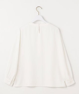 ANY SIS 【洗える】ボウタイ ブラウス オフ