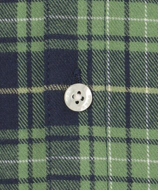 J.PRESS KIDS 【110-130cm】起毛チェックシャツ グリーン系4