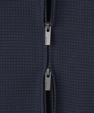 JOSEPH HOMME 新色追加【オリジナル素材/シワになりにくい】ライトタックジャージー ジップアップパーカー ネイビー系