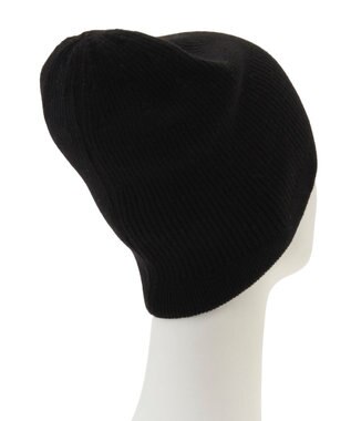 MOONBAT 【WEB限定】FURLA(フルラ)アーチロゴ付き ニット帽 帽子 UVカット 手洗いOK ブラック
